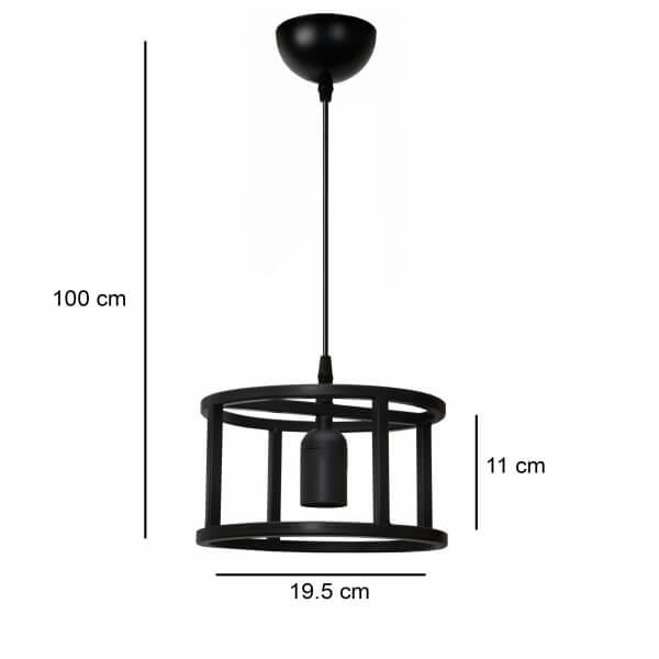 Homing Tekli Yuvarlak Metal Sarkıt 241463