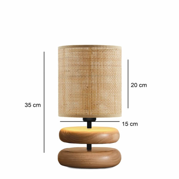 Homing Nuna Bamboo Rattan Wooden Lampshade 241470