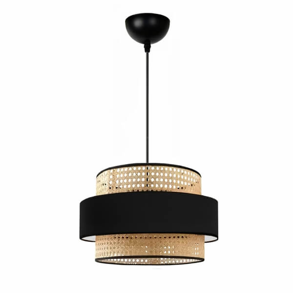 Homing Soho Retro Original Rattan Minimalist Pendant Lamp 241490