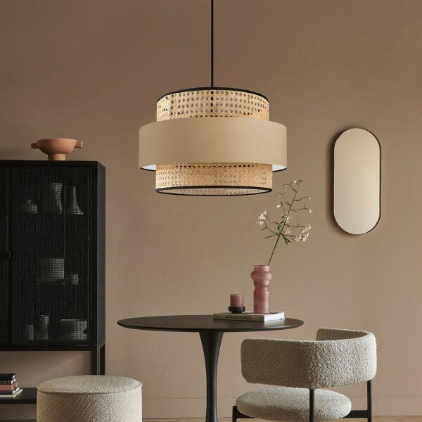 Homing Soho Retro Orijinal Rattan Minimalist Sarkıt 241491