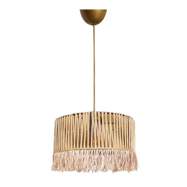 Homing Natural Rope Tassel Pendant Lamp 241537