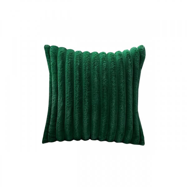 Homing Soft Plush Fabric 2-Piece Throw Pillow Green 241550