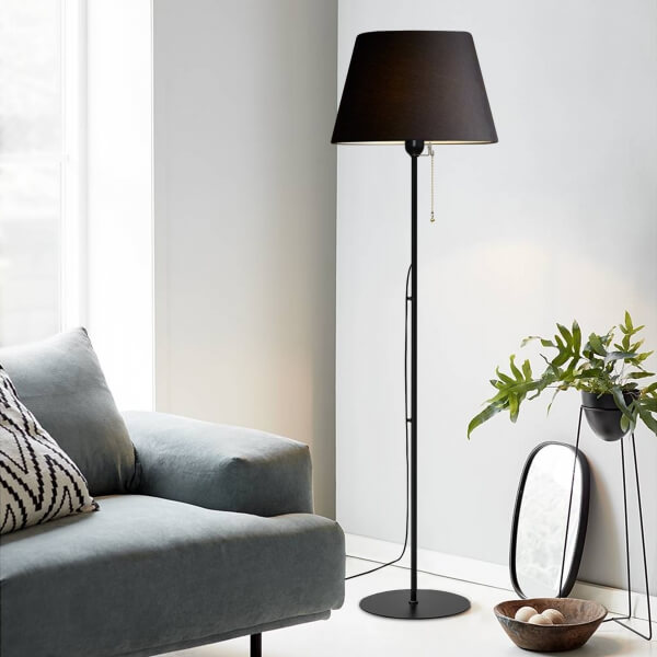 Homing Norde Black Metal Floor Lamp 241564