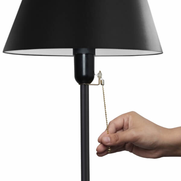 Homing Norde Black Metal Floor Lamp 241564