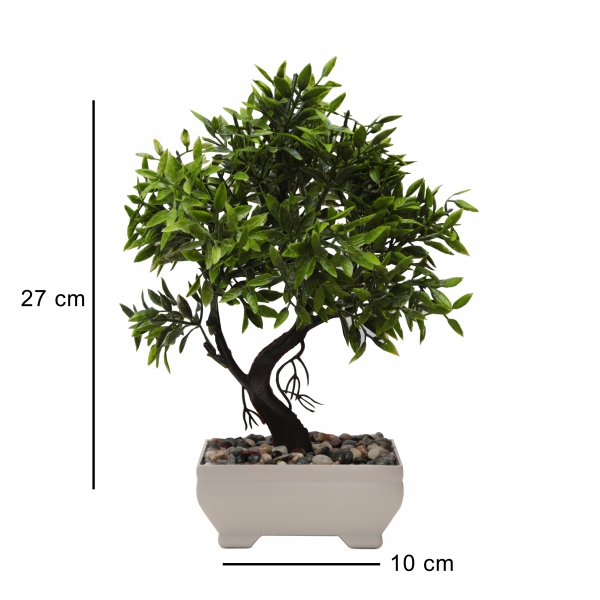 Homing Artificial Green Leaf Potted Plant 241580