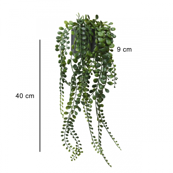 Homing Green Leaf Hanging Plant 40 cm 241589