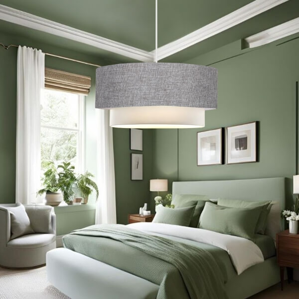 Homing Charm Gray Bohemian Pendant Lamp 241607