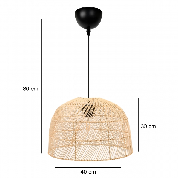 Homing Original Handmade Wicker Bamboo Pendant Lamp 241627