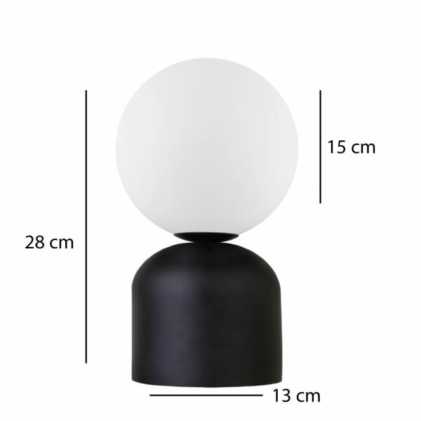 Homing Monte Table Lamp Black 241644