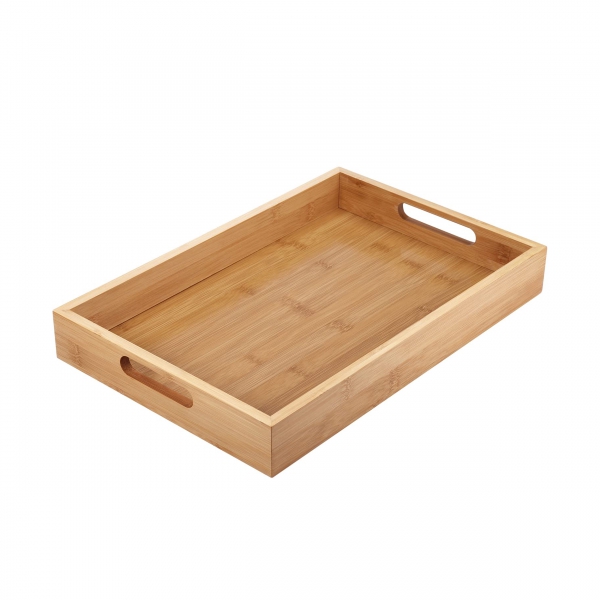 Homing Bamboo Wooden Presentation and Serving Tray 37x25cm