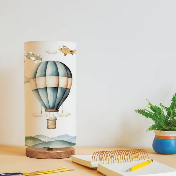 Homing Hot Air Balloon Children's Room Lampshade 241669