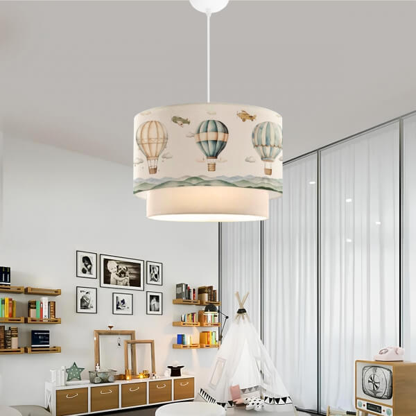 Homing Children's Room Pendant Lamp with Hot Air Balloon Image 241678