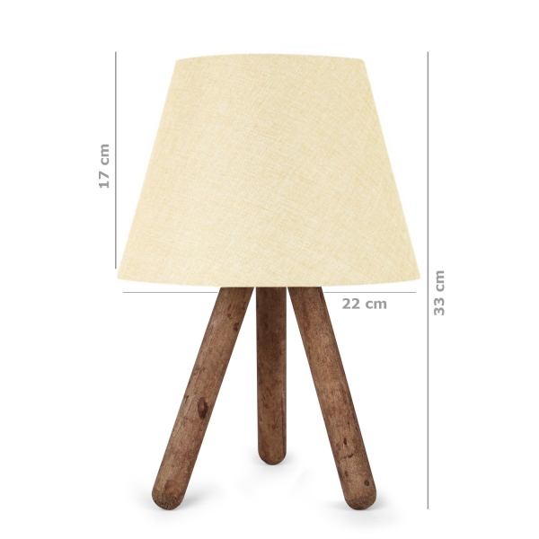 Homing Design Three Legged Wooden Lampshade AYD-703