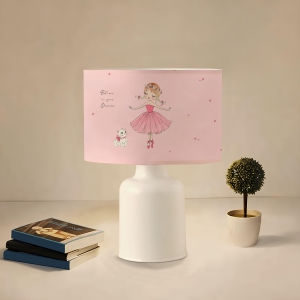 Homing Fabric Girl Kids Room Lampshade AYD-3047