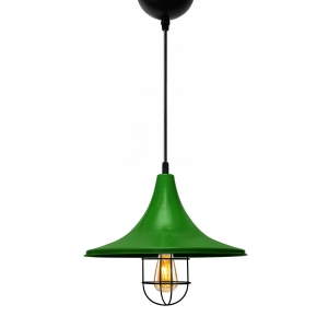 Homing Retro Rustic Green Metal Single Pendant AYD-3097