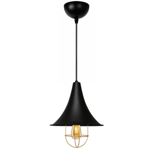 Homing Retro Rustic Black Metal Single Pendant Lamp No:1 AYD-3100