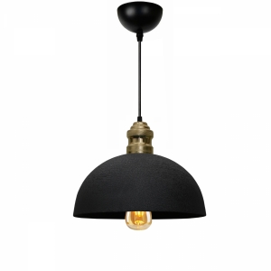 Homing Swiss Retro Black Metal Single Pendant AYD-3104