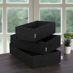 Homing Multi-Purpose 3 Felt Organizer Basket Set HMY-6272