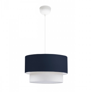 Homing Marine Series Navy Blue Fabric Pendant AYD-3322